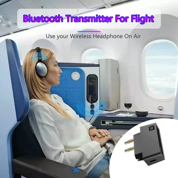 Bluetooth-5.0 Fly Flyselskab Flyvning Adapter Trådløs Sender Til Bose Bluetooth-Hovedtelefon Øretelefon Headset TWS Ørepropper