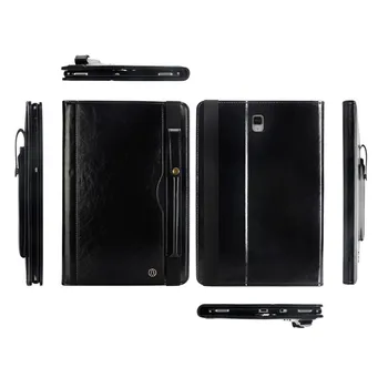 PU Læder Cover taske Til Samsung Galaxy Tab S4 10.5 T830 T835 SM-T830 SM-T835 Tablet Smart Shell Med Blyant Indehaveren+Film+Stylus