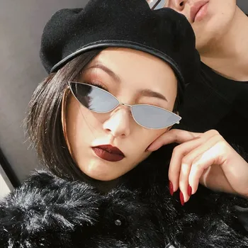Cat Eye Solbriller Kvinder Mænd Nye 2020-Mode Red Samll Sol Briller Brillerne Vintage Stråler Brand Designer Nuancer til Kvinde Mand