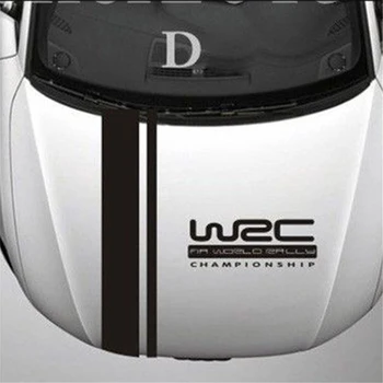 Bil Mærkat WRC Vinyl Racing-Sport Auto Hoved Decal for Mazda 6 3 CX-5 Toyota Avensis t25 Corolla Yaris chr Auris Camry 50 2019