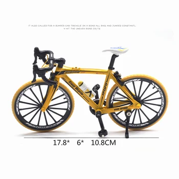 JASON TUTU Skala 1:10 Trykstøbt Metal Model Cykel Legetøj, som Børn Gave Racing Cyklus på Tværs af Mountain Bike Model Replica Samling