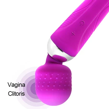 VATINE Vibrerende Dildo, G-Spot Massager AV Vibrator Klitoris Stimulator Kraftfulde Magic Wand sexlegetøj til Kvinde Kvinde Masturbator