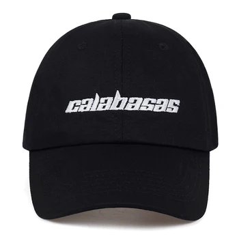 Nye calabasas breve broderet baseball cap mode udendørs bomuld far hat mænd kvinder universal caps udendørs sport, golf hat