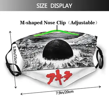 Neo Tokyo Eksplosion Ansigtsmaske Akira Biker-Bande Shotaro Kaneda Takashi Animerede Film Beskyttelse Masker Med Filter Munden Dække
