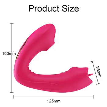 Clit Sucker Dildo Vibrator til Kvinder Bluetooth-App Tungen Slikke Vibrator Blowjobs Klitoris Stimulator Sugende Vibrator Voksen Spil