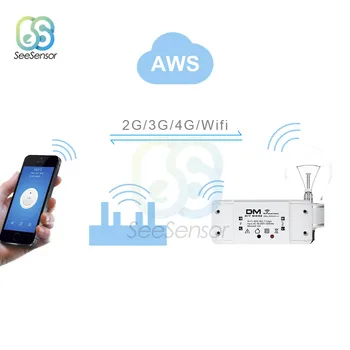 WIFI Wireless Smart Switch Wifi Center Fjernbetjening Mobil-APP Styre Lyset Skifter Til Home Automation 90-250V AC