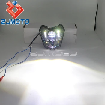 Enduro LED Forlygte Forsamling DRL HI/LO Beam LED Front Lygte For 200 300 350 690 E XC-F-XC-W Seks Dage