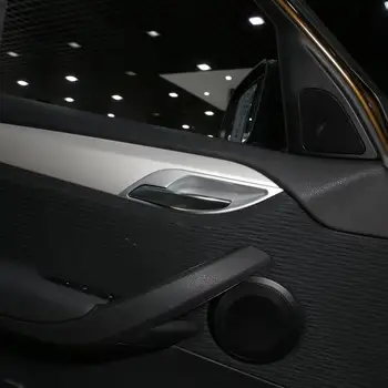 3 Farve ABS chrome carbon fiber Bil Indvendige dørhåndtag Frame Trim Tilbehør Til BMW X1 E84 2011 2012 2013