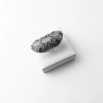 Maori Tatoveringer Eternity Ring 925 Sterling Sølv Trendy Gave Til Kvinder,2019 Nye Europa Style Fashion Smykker Engros