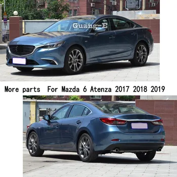 For Mazda6 Mazda 6 Atenza 2017 2018 2019 Bil Body Styling Lyddæmper Ydre Ende Rør Rustfri Udstødning Spids Hale Outlet