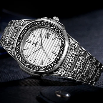 ONOLA luksus mærke kvarts oprindelse watch mænd 2019 gold classic Vintage armbåndsur vandtæt uniqu gyldne fashion afslappet mænd ur