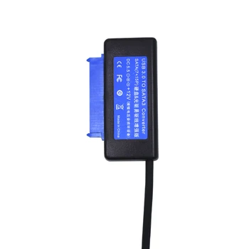 TISHRIC Sata Molex 22pin til Usb 3.0-Kompakte Adapter Kabel 2.5 Ssd Hdd Dvd Converter For Optiske Drev Sag Ekstern Harddisk