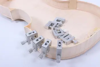 3pcs Violin viola gør Reparation Af aluminium reparation knæk klemme,Violinbygger af guitar værktøj