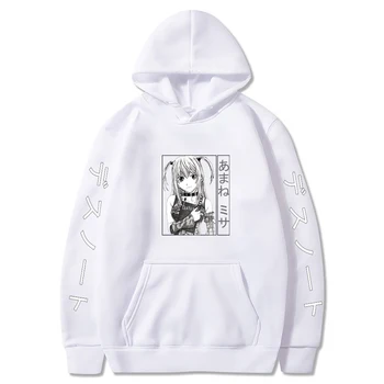 Death Note Pullover Sweatshirt Kvinder Mænd Hættetrøjer Harajuku-Hættetrøje