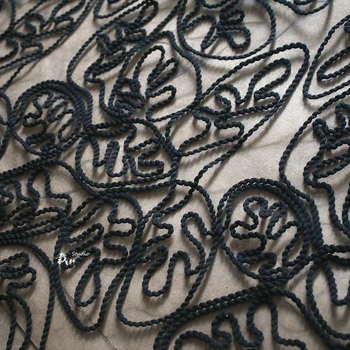 3D uld strikning tøjet mønster, broderi bløde designer stof til patchwork bazin riche getzner tissus telas por metrotog