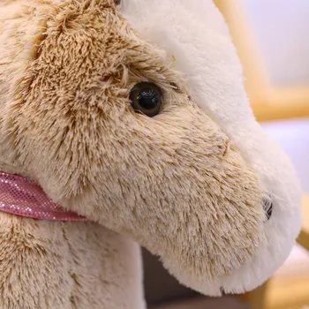 2019 Nye Giant Simulering Hest Plys Legetøj Søde Unicorn Bemandet Bløde Dejlige Dyr Dukke Stil Legetøj til Fødselsdag Gave Home Decor