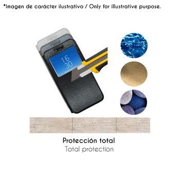Stå tilfælde Projektmappe vindue med magnet cover smartphone for Zloiforex 6i (4G) 6.52