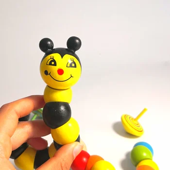Pædagogisk Legetøj 3D-Puslespil i Træ Legetøj Børn Pædagogiske Legetøj Baby Hånd Toy Træ-Tegnefilm Dyr Montessori Legetøj, som Børn Gave