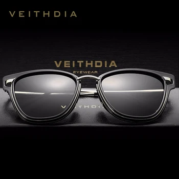 Nye VEITHDIA Kvinders Sol briller Polariseret Mirror Linse Luksus Damer Cat Eye Designer Solbriller, Briller Til Kvinder oculos VT3038