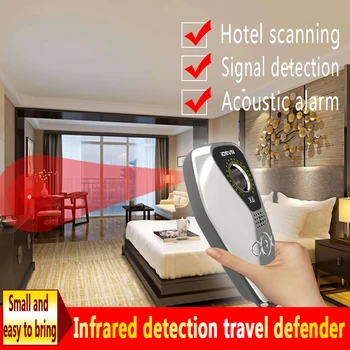 Nye X6 infrarøde kamera detektor anti-tyveri vibration alarm til at drive væk myg og kakerlakker