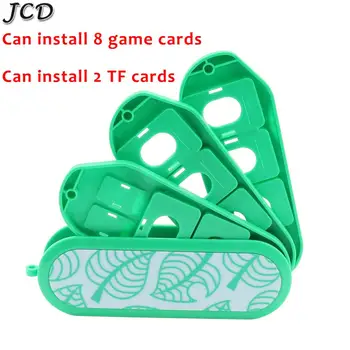 JCD Animal crossing wild Card Opbevaring Til Nintendo Skifte Hard Shell opbevaringsboks Bærbare kortet tilfælde Dække 10in1 Tilbehør