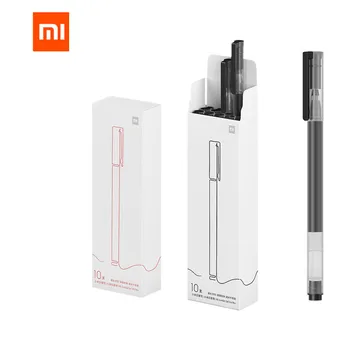 Original Xiaomi Mijia tegn Pen 0,5 mm MI Kaco kuglepen Core Varige Underskrive Kuglepen Refill Sort japen Blæk 5pcs