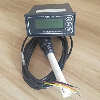 CM-230 Online Ledningsevne Overvåge Tester Meter Elektrisk Ledningsevne Rate Instrument Værktøjer, 0-20/200/2000uS/cm 4-20mA Nuværende