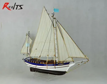 Skala 1/30 Klassikere træ-sejl båd, Skib model kits den SPARY Boston moderne sejlbåd DIY model