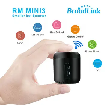 Broadlink Oprindelige RM Mini3 WiFi+IR+4G Smart Fjernbetjening RM4C Android iOS Trådløse APP Controller arbejde med Alexa, Google Startside