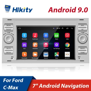 Hikity 2+2 32GB Din Bil Radio Wifi Android Bil Radio GPS-Navigation og Multimedie-Afspiller Til Ford Focus Mondeo 2 C-Max Kuga Fiesta