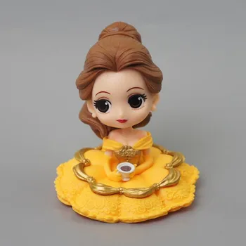 Disney Q Posket Sofia /Sne Hvid/Alice/Bell/Havfrue prinsesse Legetøj Dukker Aurore PVC Anime Dukker Tal Collectible Model