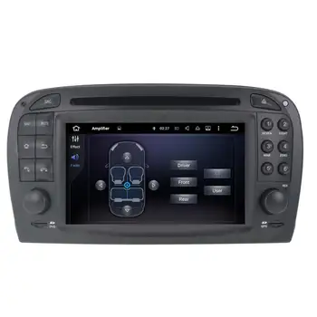 Android-8.0 Bil GPS-Navigation, DVD-Afspiller radio for Mercedes-Benz SL SL500 SL230 R230 2001 2002 2003 2004 2005 2006 2007 Skærm