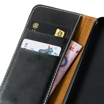 Vintage Læder taske Til Samsung Galaxy Core 2 Tilfælde Blød Silikone bagcoveret Book taske Til Samsung Galaxy G355H Business Case