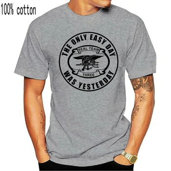 2020 Nye sjove Mænds kortærmet O-Neck T-Shirts SEAL Team - Navy SEALs Naval Special Warfare herre t-shirt