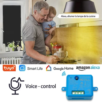 Tuya Smart Liv WiFi Socket Lille Modul DIY Smart Home Automation Google Startside Echo Alexa Voice Control App-Fjernbetjening