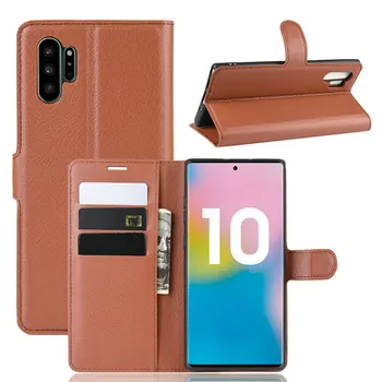 Tegnebog, Telefon-etui til Samsung Galaxy Note10+ Note 10 til Samsung Galaxy Note10 Plus Pro 5G Flip Læder Cover Sag Capa Etui