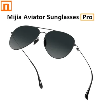 NYE Xiaomi Mijia Aviator Solbriller Pro Blokere UV-anti-genskin Rustfrit stål, ultra-tynde ramme For Offentlig Travel Mand, Kvinde