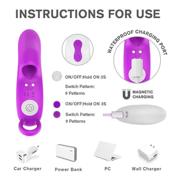Remote Control Silicone Finger Vibratorer Elsker Æg Kvindelige Masturbator G Spot Klitoris Massager Erotisk Sexlegetøj Til Kvinder, Lesbiske