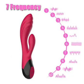 Kvindelige Dildo Vibratorer Voksen Sex Legetøj Produkter Dobbelt Vibrationer Klitoris G-Spot Massager Kvinder Masturbator Vibradores Feminino
