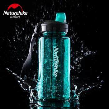 Naturehike 750ml/1000ml Sport vandflaske Plast Udendørs camping vandring FITNESS Cykel Flaske FDA-Standard