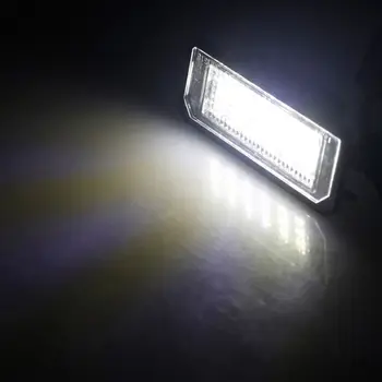 LED-Licens Nummer Plade Lys lampe Golf MK4 CC Eos SciroccoLicense Nummerplade Q39F