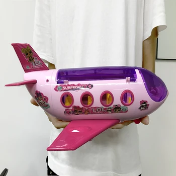 LOL Overraskelse Dukke Oprindelige lols dukker Overraskelse Flyvemaskine Legetøj Anime Tal Fly Model Indsamling DIY Fødselsdag Gaver til Pige