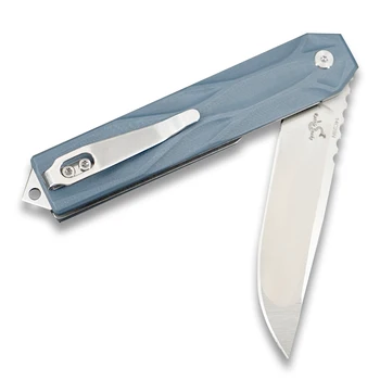 TWOSUN Knive 14C28N Blade Folde Pocket Kniv Taktisk Overlevelse Kniv Camping Jagt Udendørs Værktøj EDC G10 kugleleje TS207