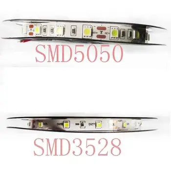 LED Strip 3528 5050 DC12V 60LEDs/m Fleksibel RGB LED Lys 3528 5050 LED Strip 300LEDs 5m/masse