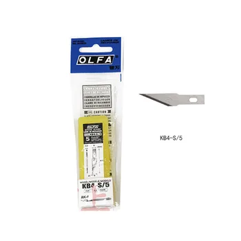 5pcs OLFA KB4-F/5,KB4-S/5,KB4-R/5 Blade Kunst/design Kniv Egnet til AK-4