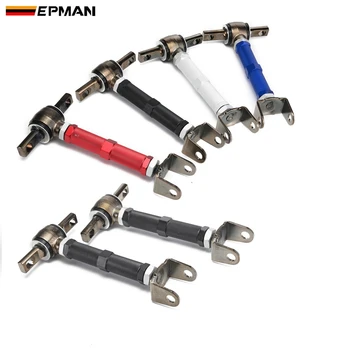 EPMAN 1pair Justerbar Racing Bageste Suspension Camber Styre Arme Kit Til Honda Civic 01-06 EPCA7044