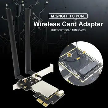 PCIE-WiFi-Dual Band Wireless Network Card-Adapter til Trådløst Wifi-adapterkortet For PC-Skrivebordet Modtager Tilbehør