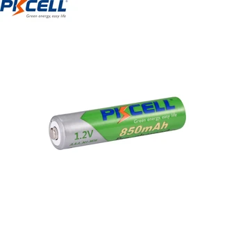 12Pcs PKCELL AAA-Batteri 850mAh 1,2 V NI-MH 3A Genopladelige Lav self decharge precharge pilas batterier med aaa-batteri box