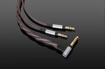 2,5 Mm 3,5 Mm 4.4 Mm Stik Opgradere Balanceret Audio Kabel Til Denon D9200 D7100 D7200 D600 Hifi Hovedtelefoner Occ Wire Line