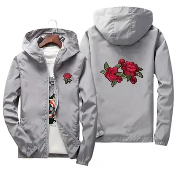 Mænd, kvinder jakke vindjakke rose jakker